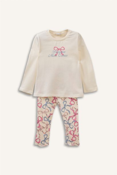 2'li Pijama Takımı Kız Bebek