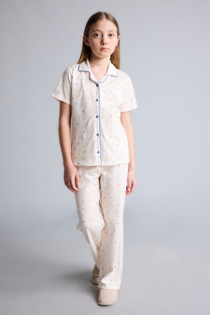 2 piece Regular Fit Knitted Pyjamas