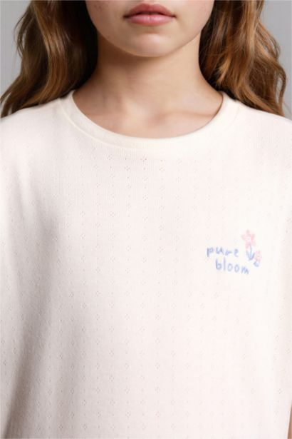 Girl T-Shirt Bottom 2 Piece Pajama Set