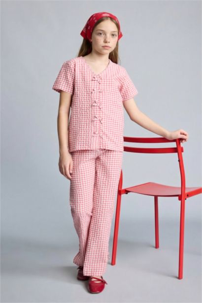 Regular Fıt 2'li Pijama Takımı Kız Çocuk