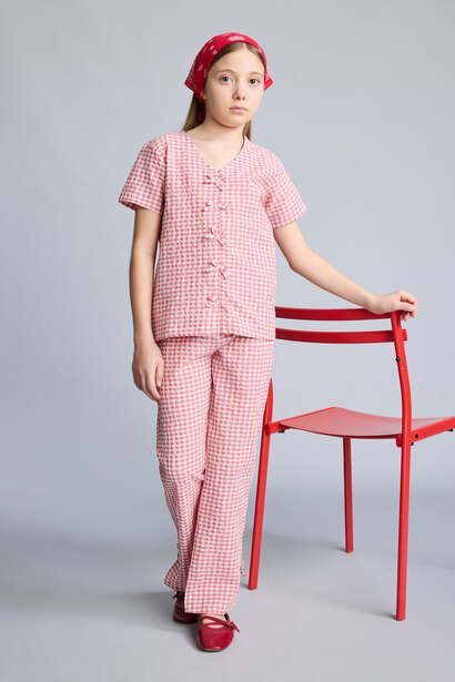 2 piece Regular Fit Knitted Pyjamas