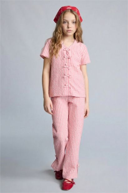 Regular Fıt 2'li Pijama Takımı Kız Çocuk