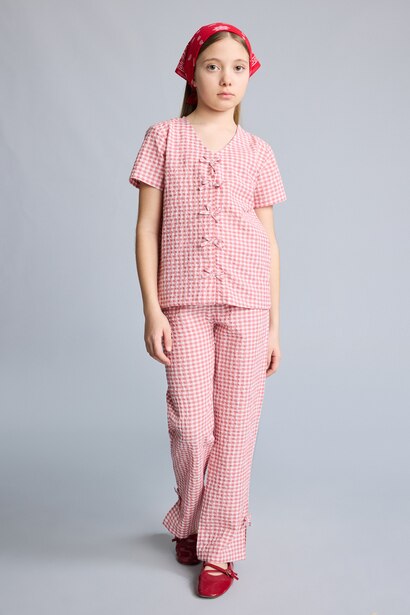 2 piece Regular Fit Knitted Pyjamas