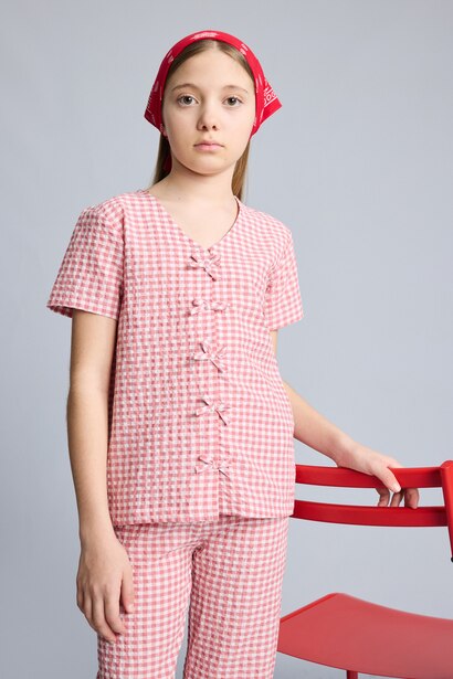 2 piece Regular Fit Knitted Pyjamas