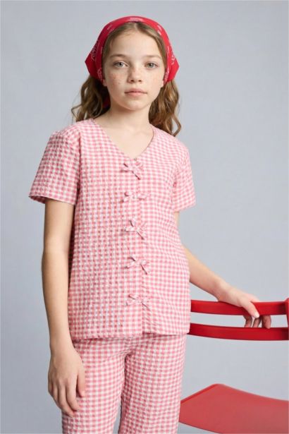 Regular Fıt 2'li Pijama Takımı Kız Çocuk