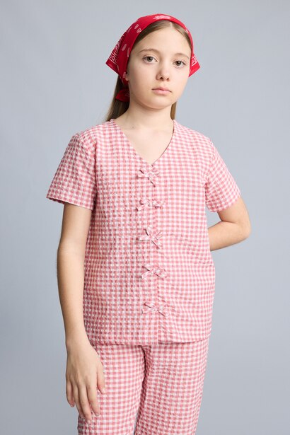2 piece Regular Fit Knitted Pyjamas
