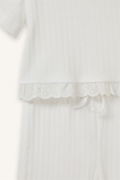 2 piece Regular Fit Crew Neck Set