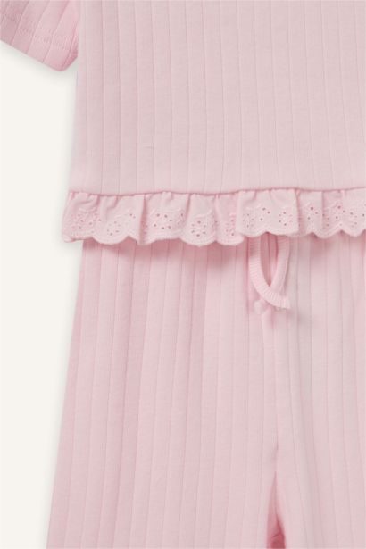 2 piece Regular Fit Crew Neck Set