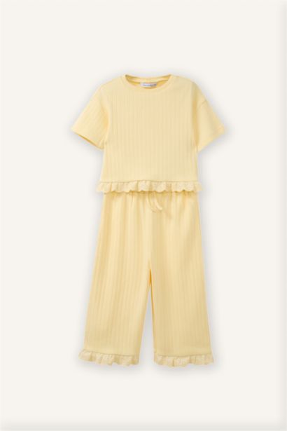 2 piece Regular Fit Crew Neck Set