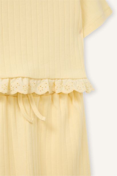 2 piece Regular Fit Crew Neck Set