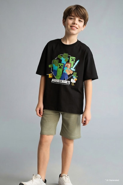 Boy Waffle Shorts