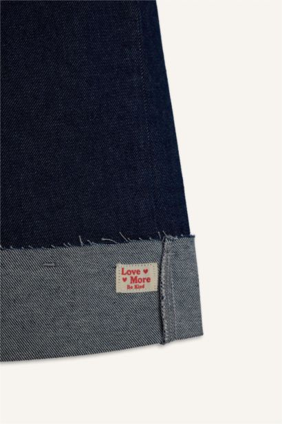 بنطرون جينز بيبي بناتي وايد ليج برجل واسع