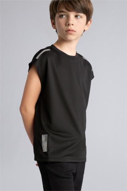 Boy Regular Fit Tulle Tank Top