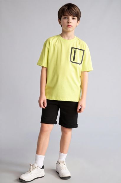 Футболка оверсайз с коротким рукавом для мальчиков
