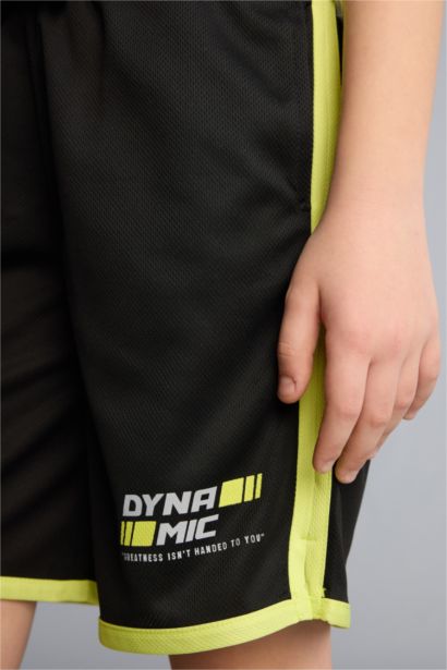 Baskılı Şort Erkek Çocuk