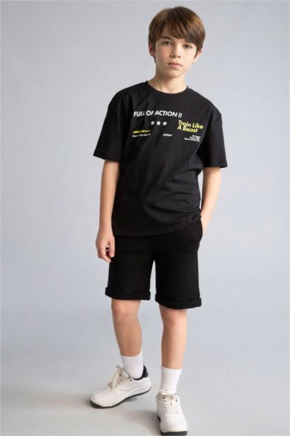 Футболка оверсайз с коротким рукавом для мальчиков