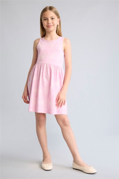 Regular Fit Sleeveless Knitted Dress