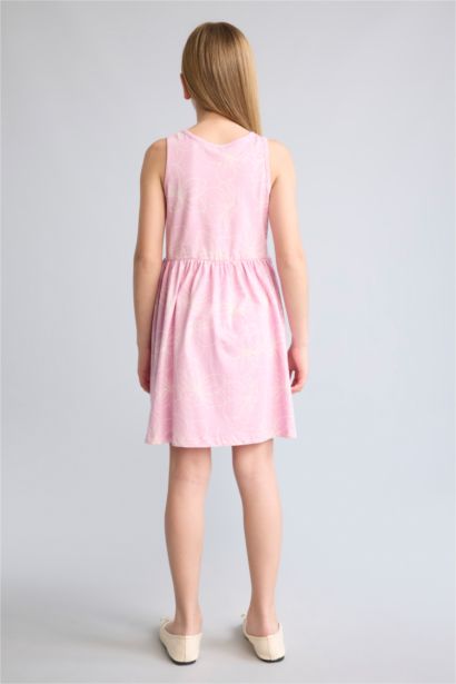 Regular Fit Sleeveless Knitted Dress