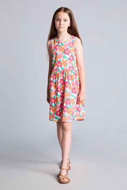 Regular Fit Sleeveless Knitted Dress