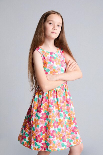 Regular Fit Sleeveless Knitted Dress