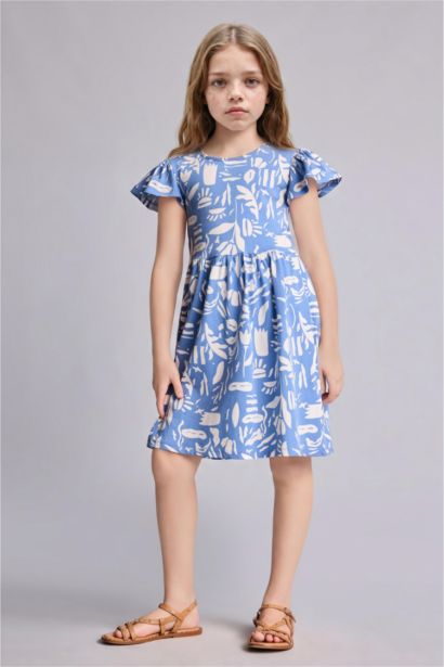 Regular Fit 3/4 Sleeve Knitted Dress