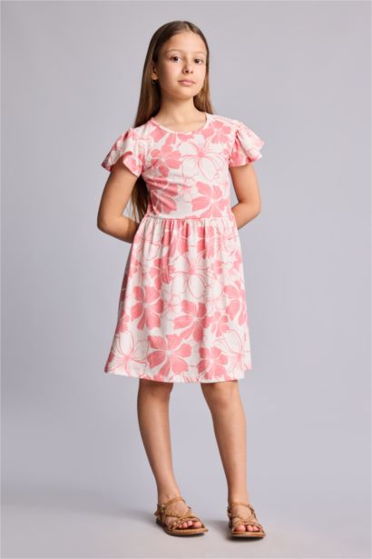 Regular Fit 3/4 Sleeve Knitted Dress