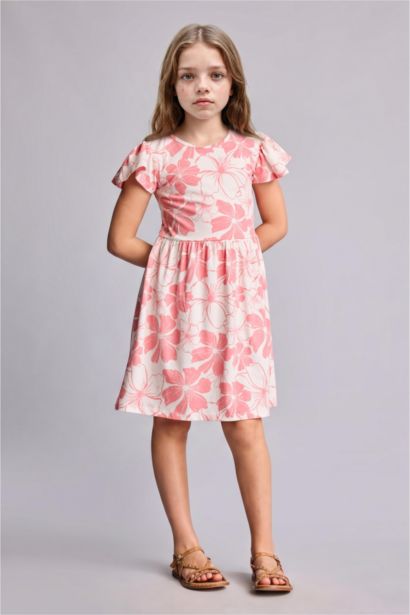 Regular Fit 3/4 Sleeve Knitted Dress