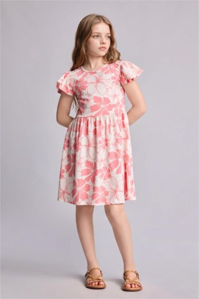 Regular Fit 3/4 Sleeve Knitted Dress