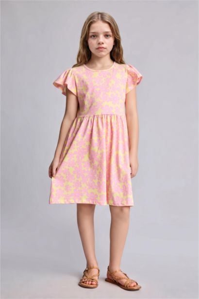 Regular Fit 3/4 Sleeve Knitted Dress