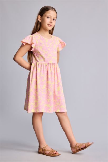 Regular Fit 3/4 Sleeve Knitted Dress