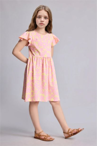Regular Fit 3/4 Sleeve Knitted Dress