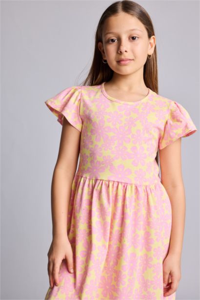 Regular Fit 3/4 Sleeve Knitted Dress