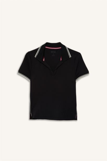 Standard Fit Sports Polo T-Shirt