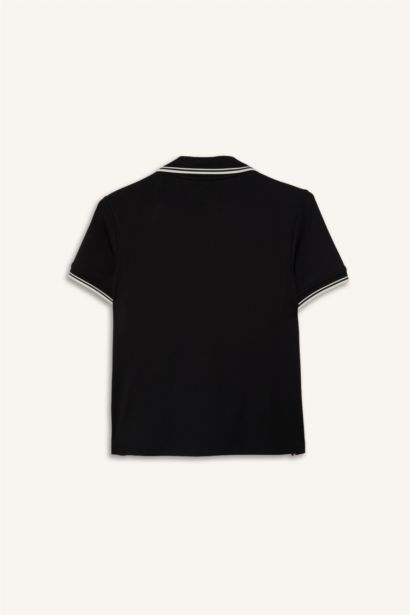 Standard Fit Sports Polo T-Shirt
