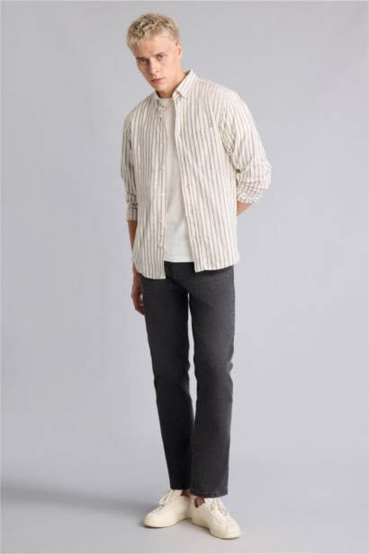 Sergio Regular Fit Regular Hem Jeans