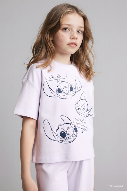 Girl Disney Lilo & Stitch 2 Piece Set