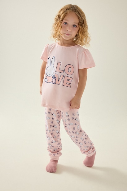 Miffy 2'li Pijama Takımı Kız Bebek