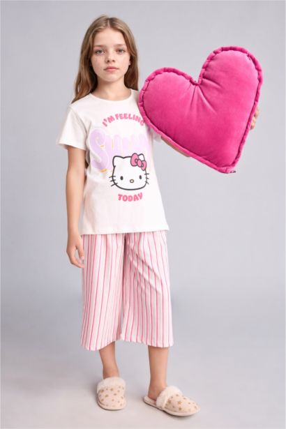 Hello Kitty 2'Li Pijama Takımı Kız Çocuk