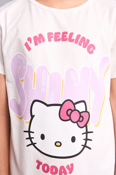 Hello Kitty 2'Li Pijama Takımı Kız Çocuk