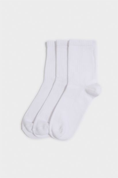 3'lü Pamuklu Uzun Çorap Erkek Çocuk