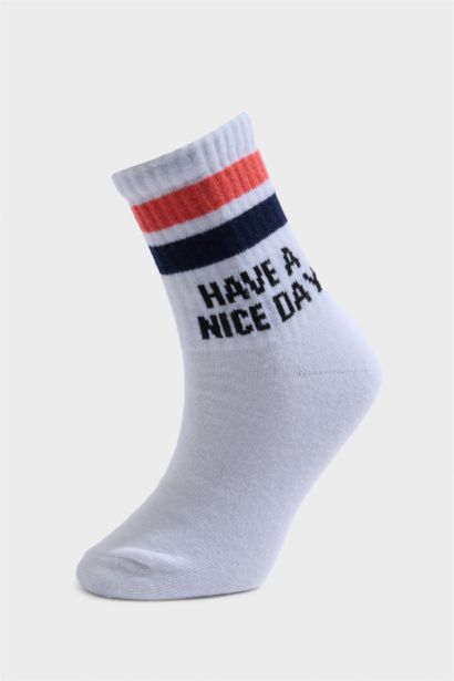 3'lü Pamuklu Uzun Çorap Erkek Çocuk