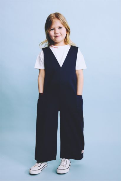 Sensual Crew Neck Basic Jumpsuit