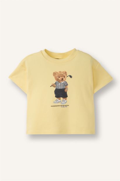 Ayıcıklı Tişört Erkek Bebek