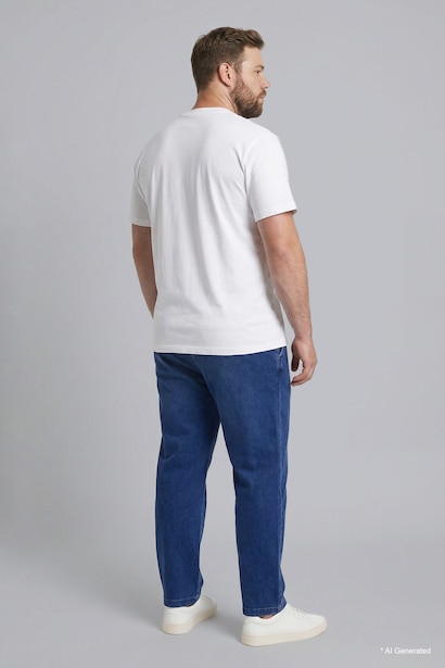 Plus Size Wide Leg Trousers