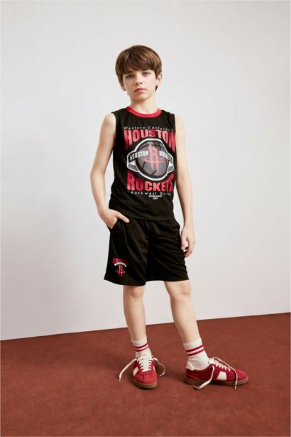NBA Regular Fit Şort Erkek Çocuk