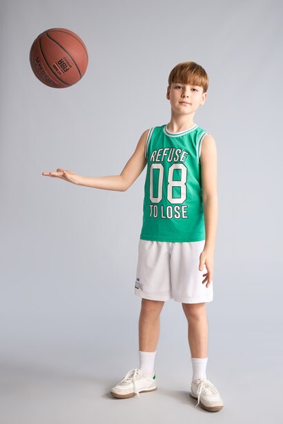 NBA Regular Fıt Şort Erkek Çocuk