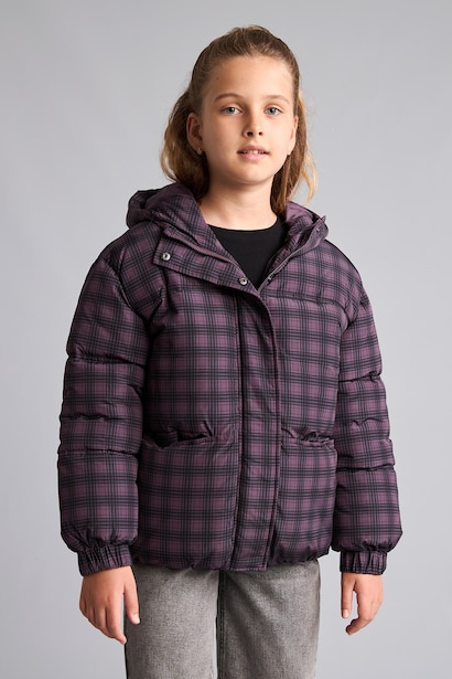 Girl Hooded Puffer Jacket