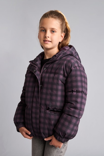 Girl Hooded Puffer Jacket