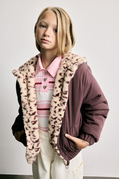 Girl Hooded Puffer Jacket