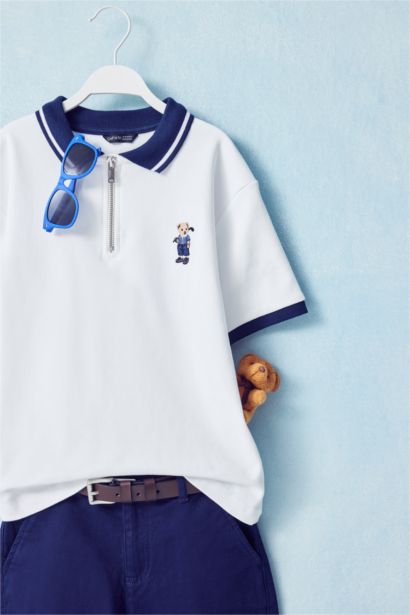 Regular Fıt Kısa Kollu Polo Tişört